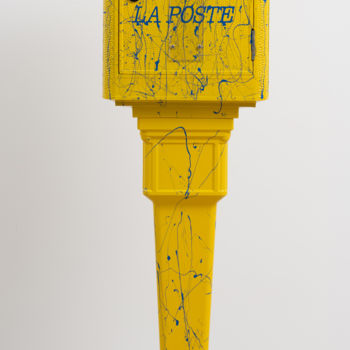 Design intitulée "MAILBOX - BOITE AUX…" par Harissart, Œuvre d'art originale, Aérographe
