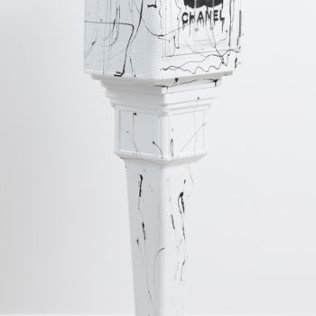 「MAILBOX - BOITE AUX…」というタイトルのデザイン Harissartによって, オリジナルのアートワーク, エアブラシ