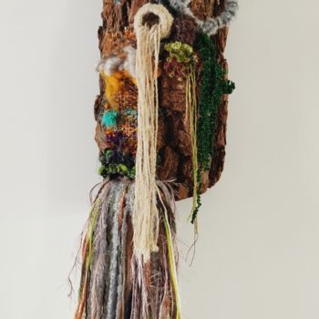 Textile Art με τίτλο "Kukenan. Série "Tep…" από Carmen Rios-Seidel, Αυθεντικά έργα τέχνης, Ξύλο