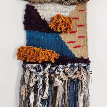 纺织艺术 标题为“Nature II” 由Carmen Rios-Seidel, 原创艺术品, 挂毯