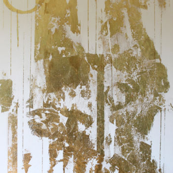 Peinture intitulée "Only Gold For You" par Tristan Wendlinger, Œuvre d'art originale, Acrylique