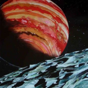 绘画 标题为“Planeta Rojo” 由Enric Torrens Pérez, 原创艺术品