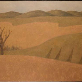 Painting titled "Serie “El Vallès”" by Conxa Ibáñez, Original Artwork, Oil