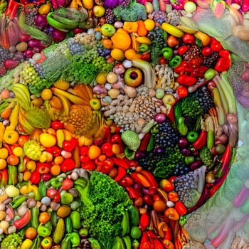 Digital Arts titled "Macaw Parrot" by Angela Hanley, Original Artwork, 2D Digital Work