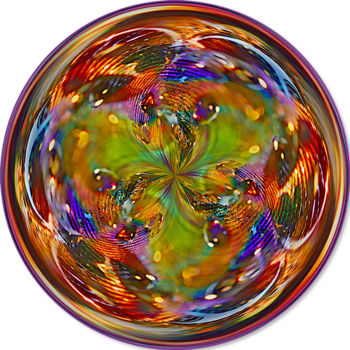 Digital Arts titled "Well Being Marble" by Angela Hanley, Original Artwork, 2D Digital Work