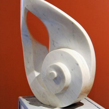 Sculpture intitulée "Résonance" par Coralie Quincey, Œuvre d'art originale, Pierre