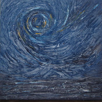 Painting titled "notturno III" by Coral Torrents, Original Artwork