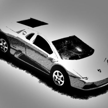 摄影 标题为“fast car” 由Hugh Lynn, 原创艺术品