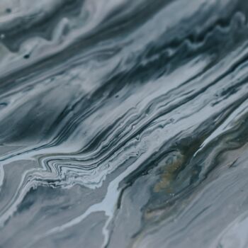 Картина под названием "Blue Sea" - Corey S Ribotsky, Подлинное произведение искусства, Акрил