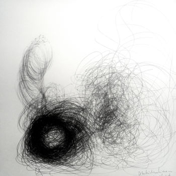 Dessin intitulée "zeichnung-zweitakt" par Cori  Schubert, Œuvre d'art originale