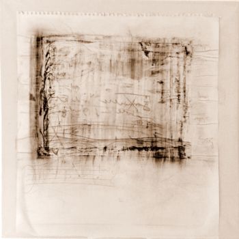 Dessin intitulée "komposition-50x50-z…" par Cori  Schubert, Œuvre d'art originale