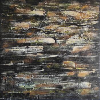 Malarstwo zatytułowany „Ouragan” autorstwa Corinne Mure-Ravaud, Oryginalna praca, Akryl
