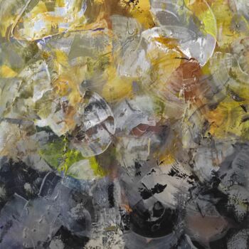 Malerei mit dem Titel "Atlantide" von Corinne Mure-Ravaud, Original-Kunstwerk, Acryl