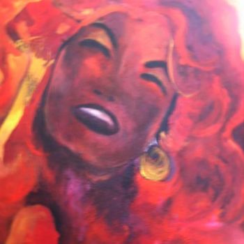 Painting titled "Yvette" by Corine Belec, Original Artwork