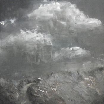 Pittura intitolato "en chemin" da Corinne Caucig, Opera d'arte originale, Olio