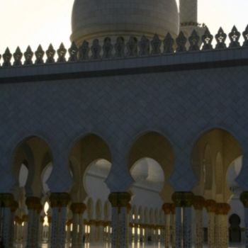 Fotografie getiteld "Mosquée Sheik Zayed…" door Corinne Deriot, Origineel Kunstwerk