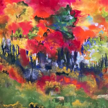 Painting titled "Colors" by Corinne Lanno, Original Artwork