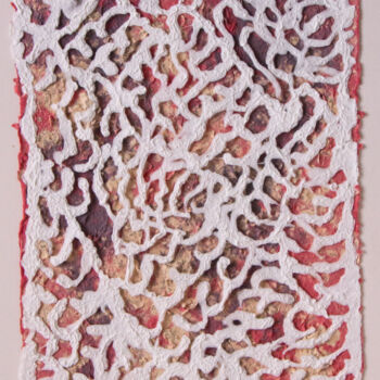 纺织艺术 标题为“Claustra” 由Corinne Mislin, 原创艺术品, 线