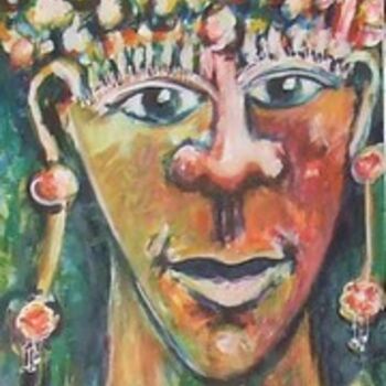 Painting titled "Corinne Misiri Ethn…" by Corinne Misiri, Original Artwork