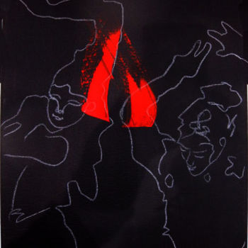 Картина под названием "expo-misiri-cite-mu…" - Corinne Misiri, Подлинное произведение искусства