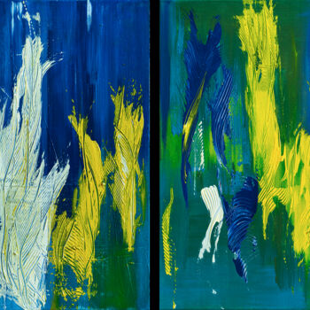 제목이 "Summer Roundup | 2…"인 미술작품 Cornelia Petrea로, 원작, 아크릴 나무 들것 프레임에 장착됨