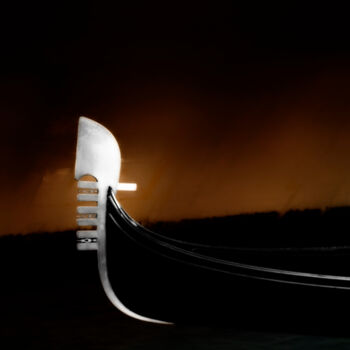 Fotografía titulada "Gondole" por Corpron, Obra de arte original, Fotografía digital