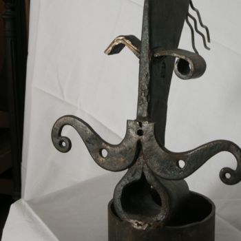 Sculpture titled "LA BRIGADE DU TIGRE" by Philippe Affagard, Original Artwork, Metals