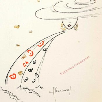 「LUMIERES* Provençal…」というタイトルの絵画 Françoise Lanfroy-Rancurelによって, オリジナルのアートワーク, オイル