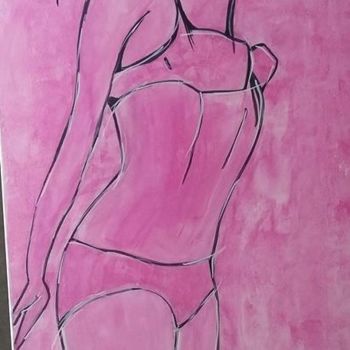 Painting titled "Esquisse N° 194" by Françoise Lanfroy-Rancurel, Original Artwork, Acrylic