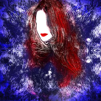 Digital Arts titled "Nagel Nothing Face" by Cory Foss, Original Artwork, Digital Painting