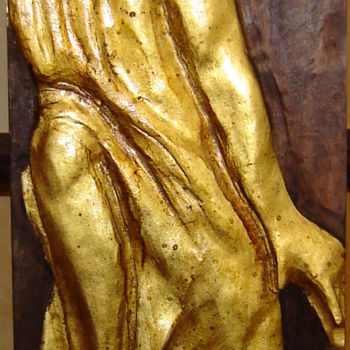 Escultura titulada "figura" por Cosimo Mai, Obra de arte original, Madera