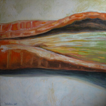 Malerei mit dem Titel "The Carrot" von Cosmin Tudor Sirbulescu, Original-Kunstwerk, Öl