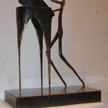 Sculpture titled "Pianist fantasy" by N.C.J. Stam, Original Artwork, Casting