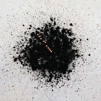Rzeźba zatytułowany „“Explosion”” autorstwa Costis Triantafyllou, Oryginalna praca, Metale