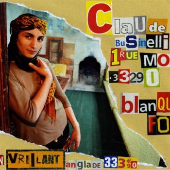 Collages intitulée "Istambul" par Alain Cotten, Œuvre d'art originale