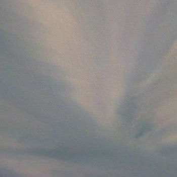 Peinture intitulée "L' Envol de l' Ange" par Coyote Shah, Œuvre d'art originale, Huile