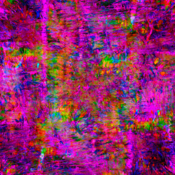 Arte digital titulada "Pink Spray" por Poul Erik Christensen, Obra de arte original, Trabajo Digital 2D Montado en Otro pane…