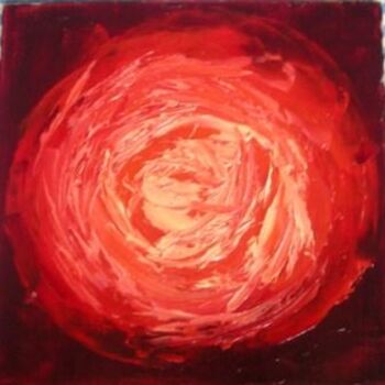 Painting titled "Star formation (inv…" by Colette Pennarun, Original Artwork, Oil