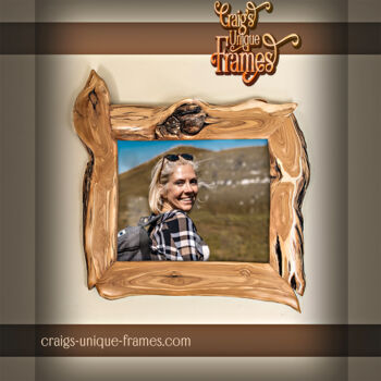 Design mit dem Titel "Amazing Wood Frame…" von Craig Johnstone, Original-Kunstwerk, Holz