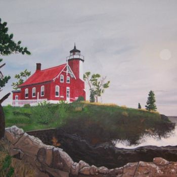 "Eagle Harbor Lighth…" başlıklı Tablo Craig Willms tarafından, Orijinal sanat