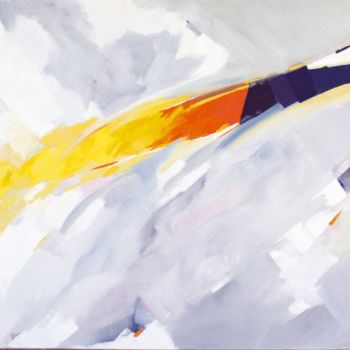 Peinture intitulée "Clair de soleil" par Alain Lecarpentier, Œuvre d'art originale, Huile