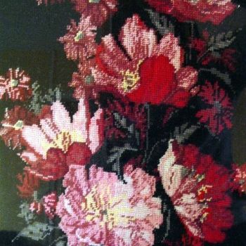 Artisanat intitulée "Fleurs" par Crealys, Œuvre d'art originale