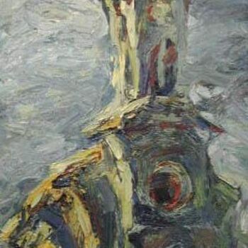 Картина под названием "Lumina catedralei v…" - Andrei Semyonov, Подлинное произведение искусства
