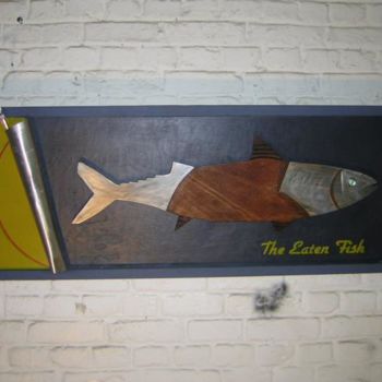 Sculpture intitulée "cadre poisson" par Pab, Œuvre d'art originale