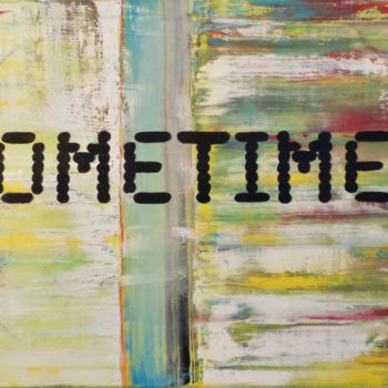 Ζωγραφική με τίτλο "Sometimes" από Corbyn Rhodes, Αυθεντικά έργα τέχνης, Ακρυλικό