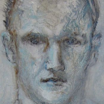 Malerei mit dem Titel "Franz" von Cristina Gondolo, Original-Kunstwerk, Öl