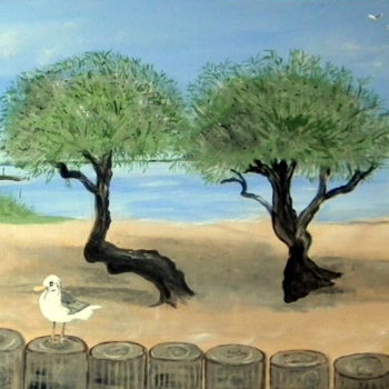 Painting titled "399-50x40.jpg" by Crilamb, Original Artwork, Acrylic