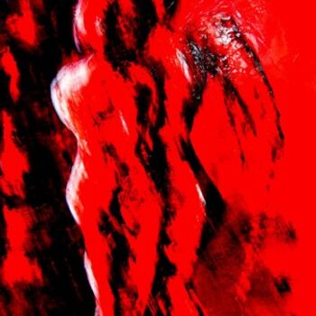 Peinture intitulée "L'enfer" par Crimadori, Œuvre d'art originale