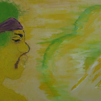 Pintura titulada "Between Two Worlds" por Crina Iancau, Obra de arte original, Oleo