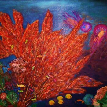 绘画 标题为“La mer” 由Criquet, 原创艺术品